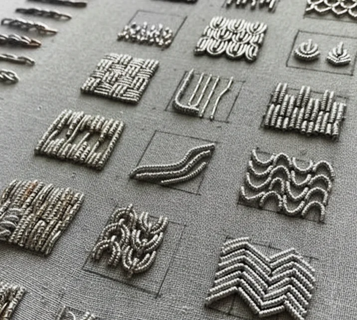 Precise, expressive embroidery work that elevates texture and storytelling.